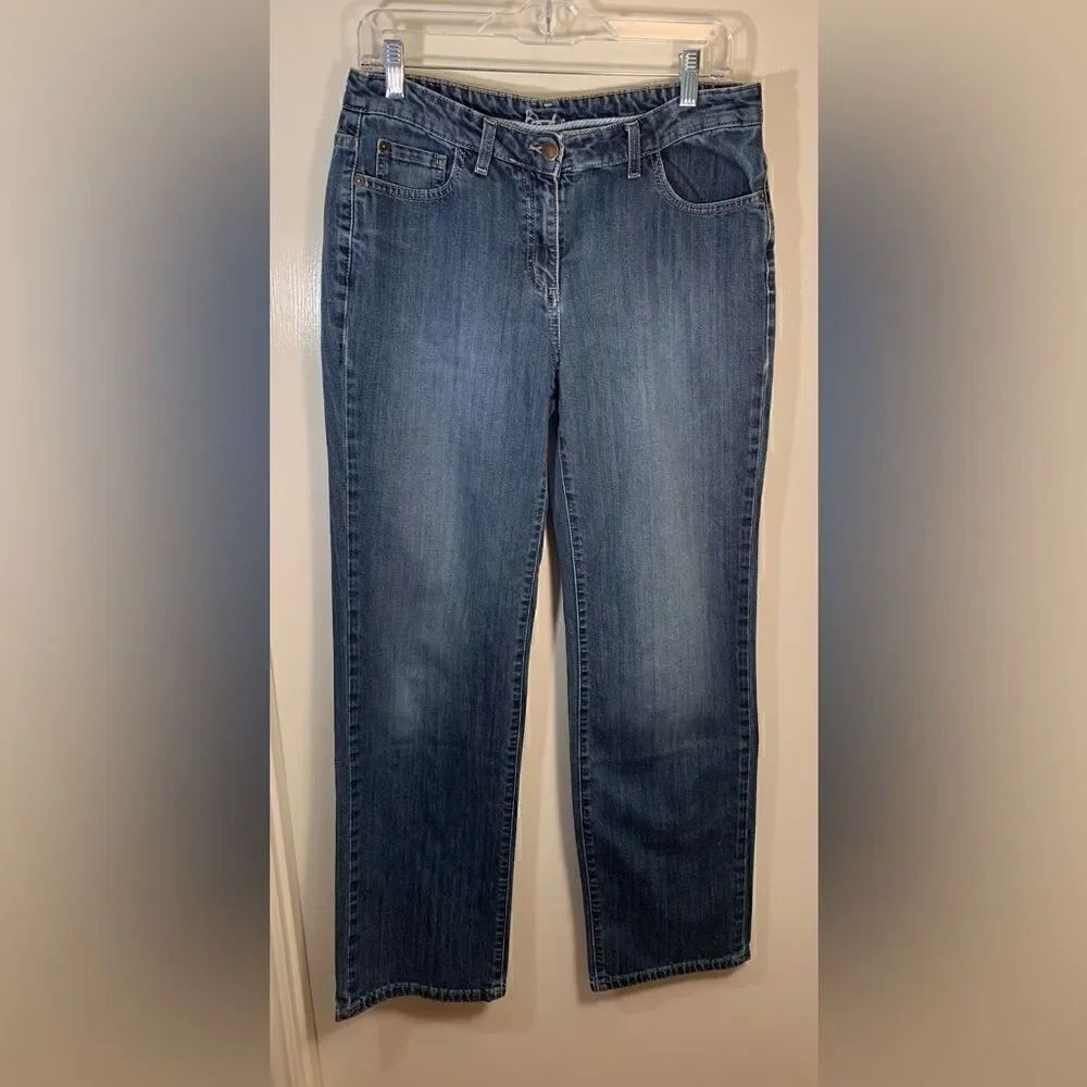 Boden GUC mid rise straight leg jeans Size 10L